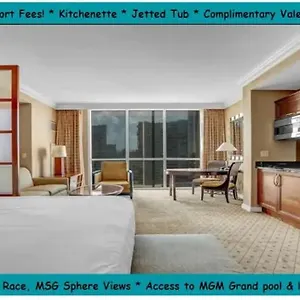 Aparthotel Signature Mgm With Strip And Sphere View 
